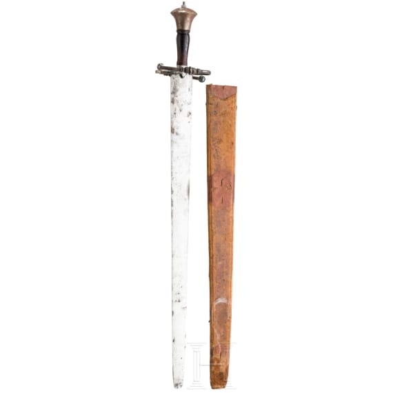 A "Katzbalger" (landknecht's sword), Replica in the style of the 16th century