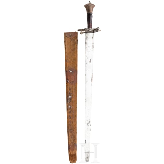 A "Katzbalger" (landknecht's sword), Replica in the style of the 16th century