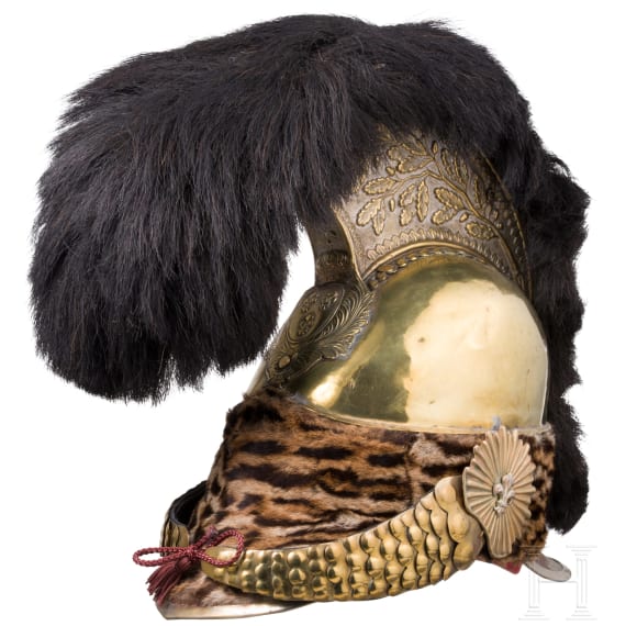 Helm M 1817 f&uuml;r Offiziere der Dragoner