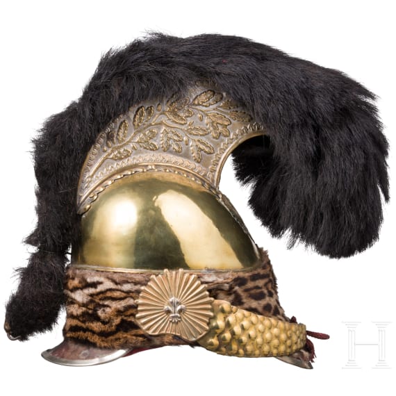 Helm M 1817 f&uuml;r Offiziere der Dragoner