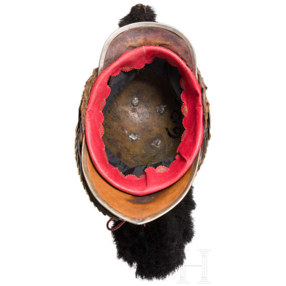 Helm M 1817 f&uuml;r Offiziere der Dragoner