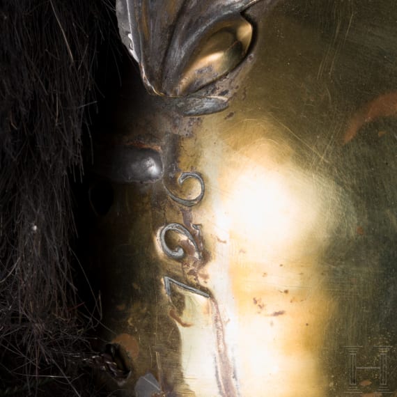 Helm M 1817 f&uuml;r Offiziere der Dragoner
