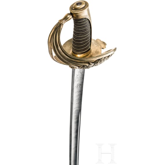 S&auml;bel M 1814 der Gardes du Corps du Roi