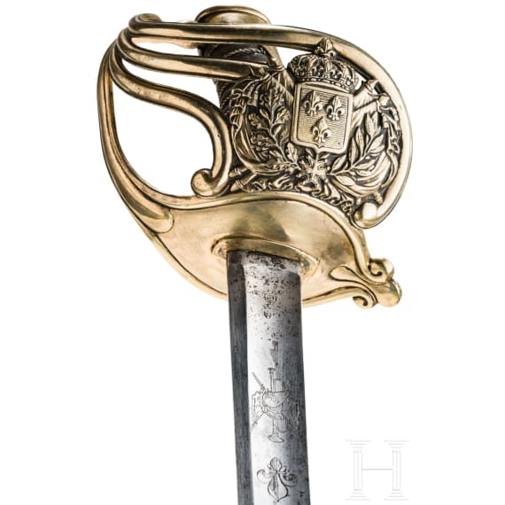 S&auml;bel M 1814 der Gardes du Corps du Roi