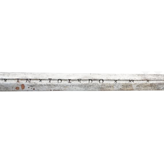 A deluxe French rapier with chiselled hilt in the style of 1600, circa 1880
