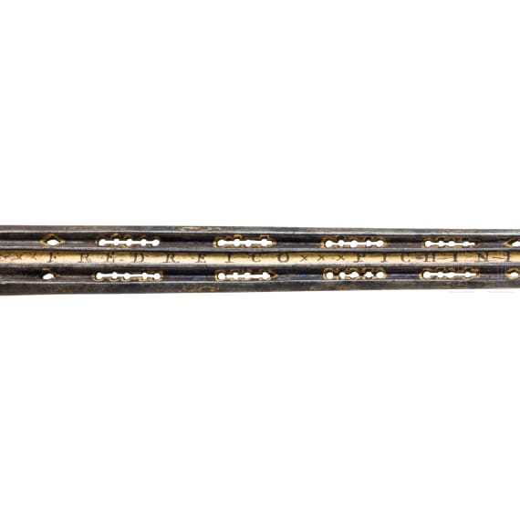 A Victorian cup-hilt-rapier, in the style of 1600