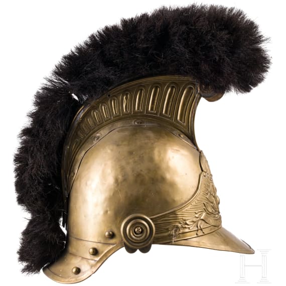 Feuerwehrhelm um 1900