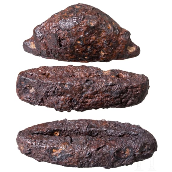 An iron Viking sword hilt, 10th century