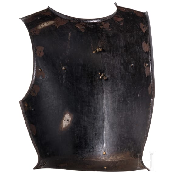 K&uuml;rassbrust f&uuml;r Mannschaften der Carabiniers de la Garde, circa 1852 - 1870