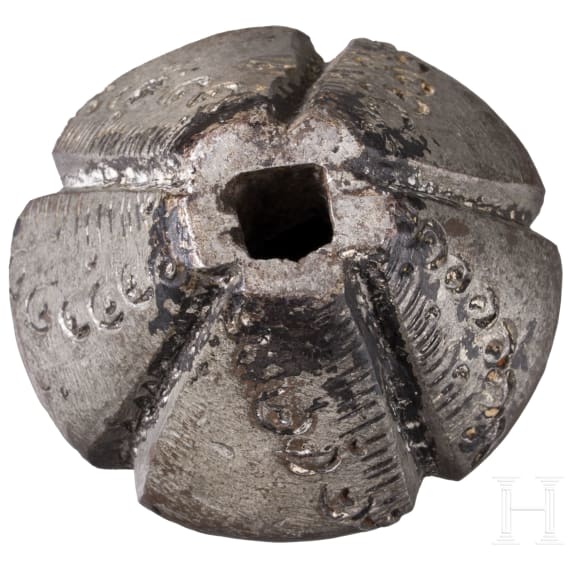 A pommel of a South German two-handed sword, circa 1580