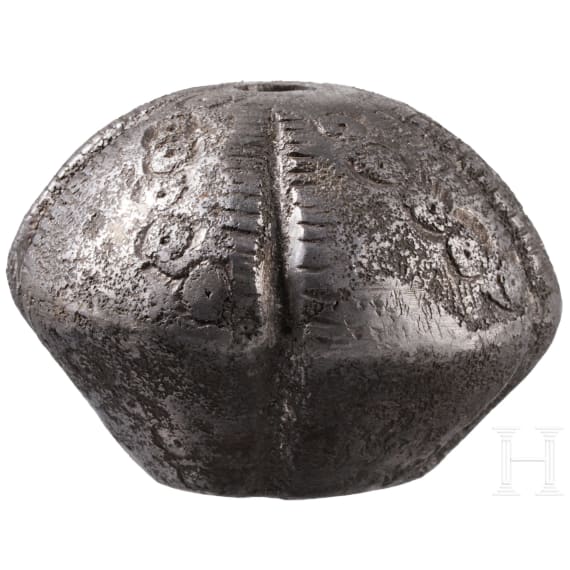 A pommel of a South German two-handed sword, circa 1580