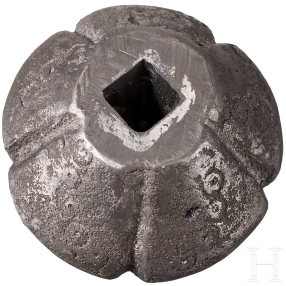 A pommel of a South German two-handed sword, circa 1580