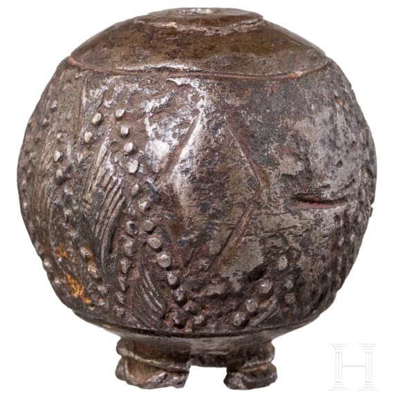A heavy sword pommel, German, circa 1600