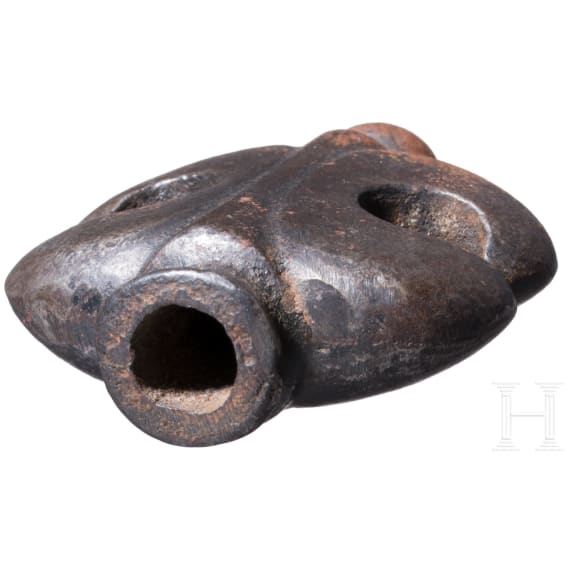 The iron pommel of a Styrian campaign sword, circa 1600
