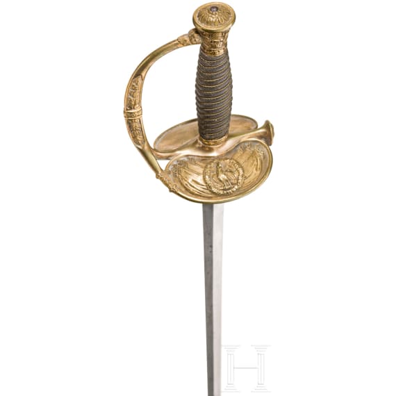 Degen M 1837 f&uuml;r Inspekteure und Stabsoffiziere des Sanit&auml;tswesens