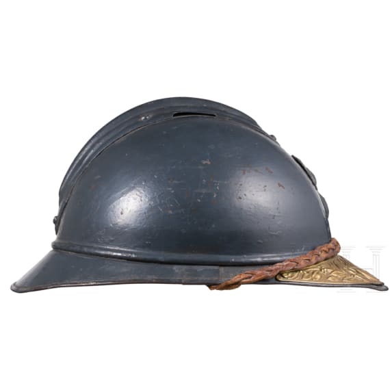Stahlhelm &bdquo;Adrian" M 15 mit Veteranenschild f&uuml;r einen Infanterie Kommandanten