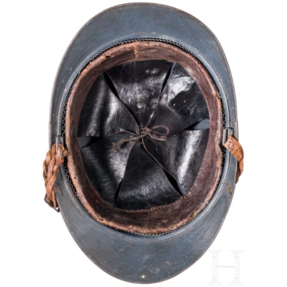 Stahlhelm &bdquo;Adrian" M 15 mit Veteranenschild f&uuml;r einen Infanterie Kommandanten
