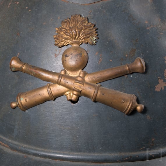 Stahlhelm &bdquo;Adrian" M 15 f&uuml;r Angeh&ouml;rige der Artillerie