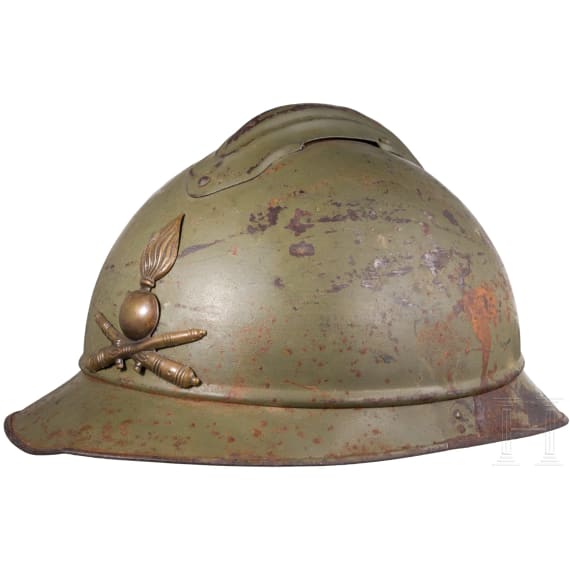 Stahlhelm &bdquo;Adrian" M 15 f&uuml;r Angeh&ouml;rige der Artillerie