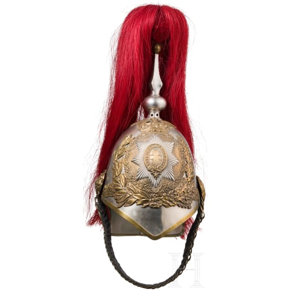 Albert-Helm f&uuml;r Mannschaften der Blues and Royals (Household Cavalry), 1. H&auml;lfte 20. Jhdt.