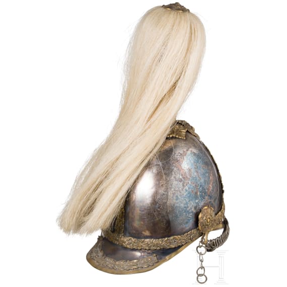 Helm f&uuml;r Mannschaften der South Salopian (Shropshire) Yeomanry, um 1900