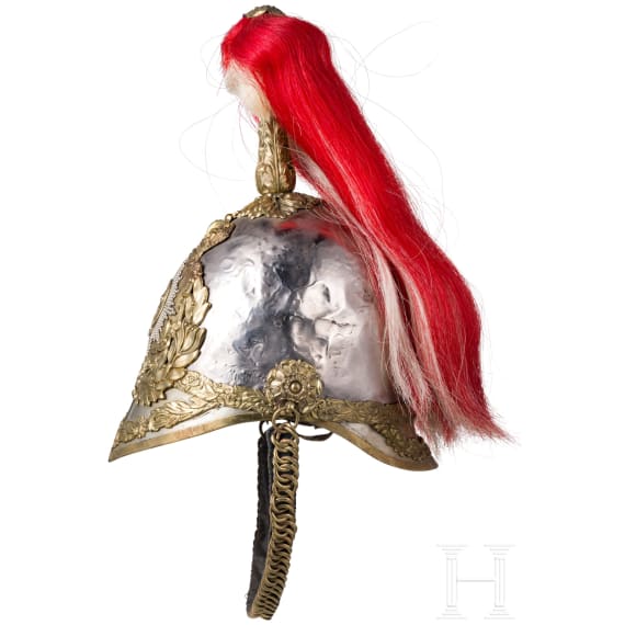 Helm f&uuml;r Mannschaften der South Salopian (Shropshire) Yeomanry, 2. H&auml;lfte 19. Jhdt.