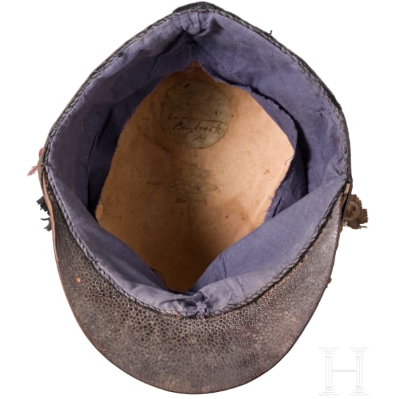 Tschako f&uuml;r Angeh&ouml;rige der Coldstream Guards im Stil um 1812 - 1815