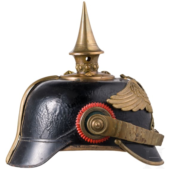 Helm f&uuml;r Offiziere der mexikanischen Infanterie, um 1910