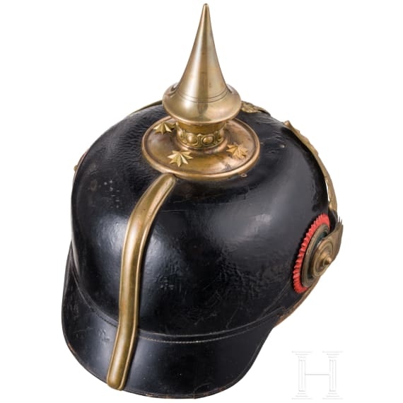 Helm f&uuml;r Offiziere der mexikanischen Infanterie, um 1910