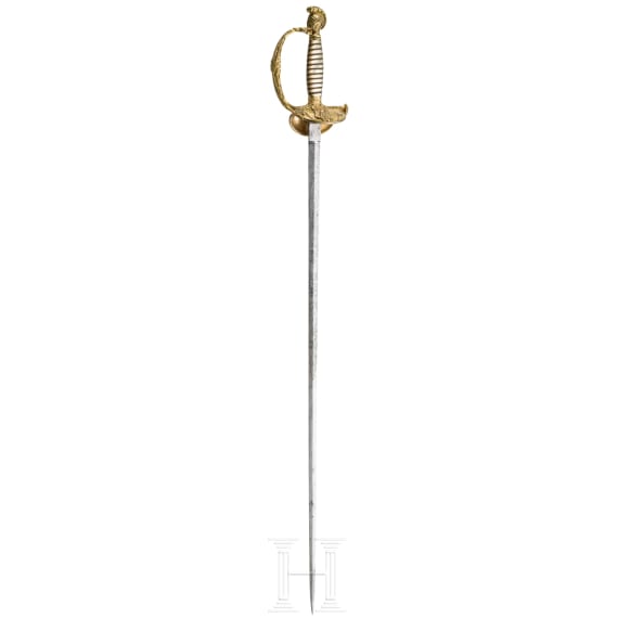 Degen f&uuml;r Offiziere der mexikanischen Truppen, 2. H&auml;lfte 19. Jhdt.
