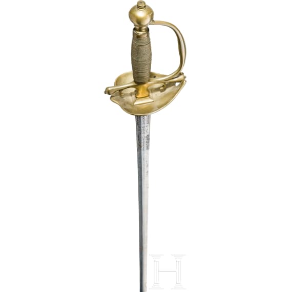Degen f&uuml;r Infanterieoffiziere, Niederlande, um 1760