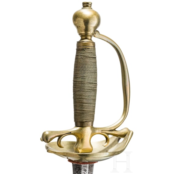 Degen f&uuml;r Infanterieoffiziere, Niederlande, um 1760