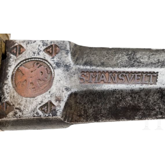 Degen f&uuml;r Infanterieoffiziere, S. Mansvelt, Den Haag, um 1760-80