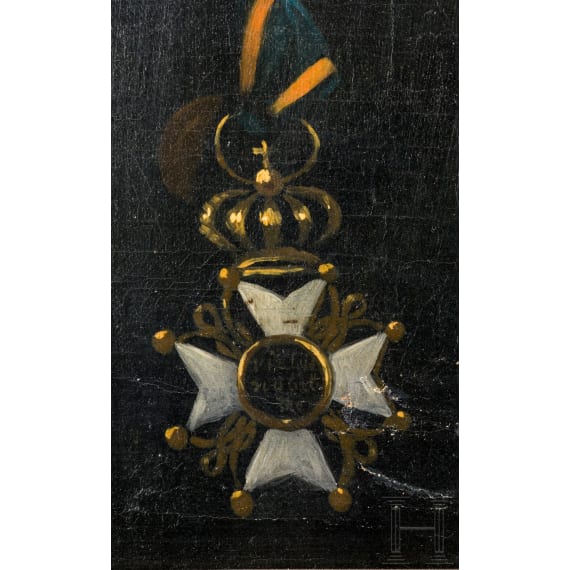 Brustbildnis eines Stabsoffiziers der niederl&auml;ndischen Marine, um 1830