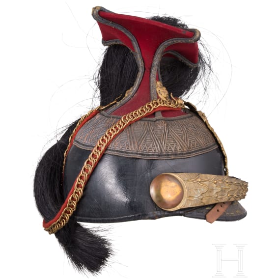 Tschapka f&uuml;r Subalternoffiziere im k.u.k. Ulanenregiment &bdquo;Graf Auersperg" Nr. 8