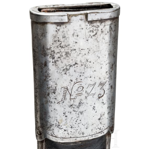 Pallasch f&uuml;r Mannschaften des &ouml;sterreichischen Kavallerieregiments de Caraffa, 18. Jhdt.