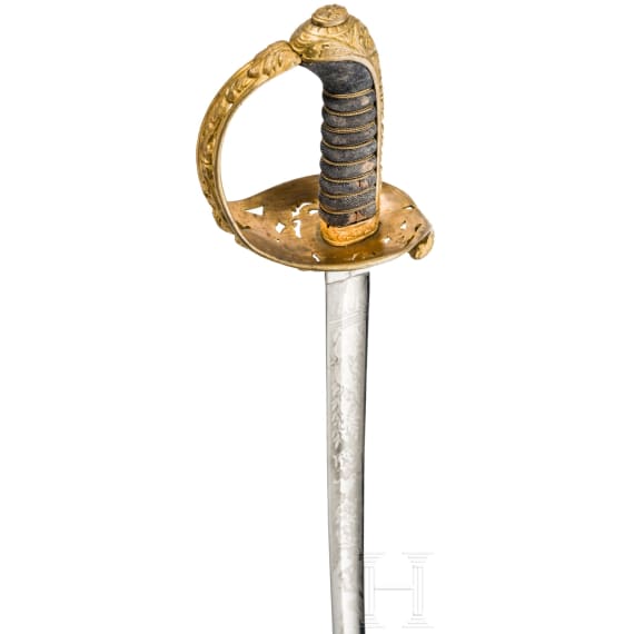 S&auml;bel M 1889 f&uuml;r k. k. Staatsbeamte, mit Geh&auml;nge