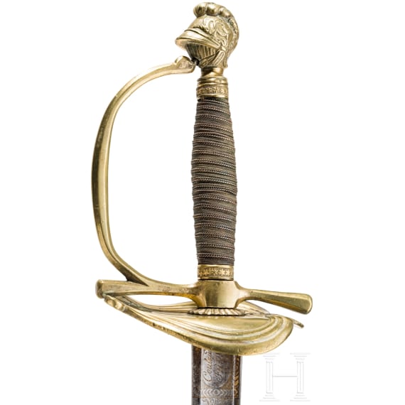 Degen des Feldmarschall-Lieutenants Wolfgang Laiml, Ritter von Dedina, um 1800