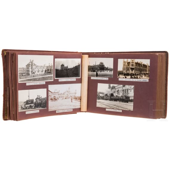 Seltenes Fotoalbum aus russischer Kriegsgefangenschaft &bdquo;Sibirien 1914 - 1920&ldquo;