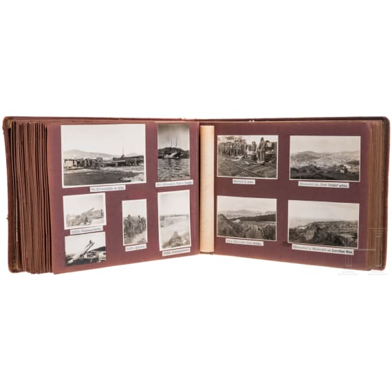 Seltenes Fotoalbum aus russischer Kriegsgefangenschaft &bdquo;Sibirien 1914 - 1920&ldquo;