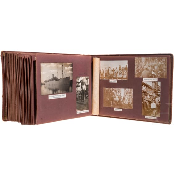 Seltenes Fotoalbum aus russischer Kriegsgefangenschaft &bdquo;Sibirien 1914 - 1920&ldquo;