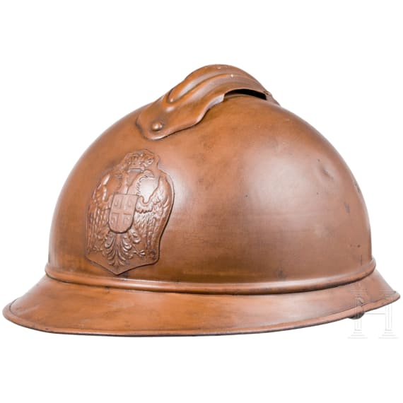 Stahlhelm M 15 Adrian, Serbien, 1915 - 1918