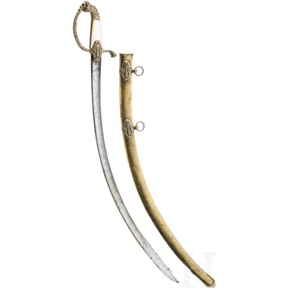 General Antonio Jos&eacute; Sucre (1795 - 1830) - Geschenks&auml;bel der Republik Gro&szlig;kolumbien, um 1824