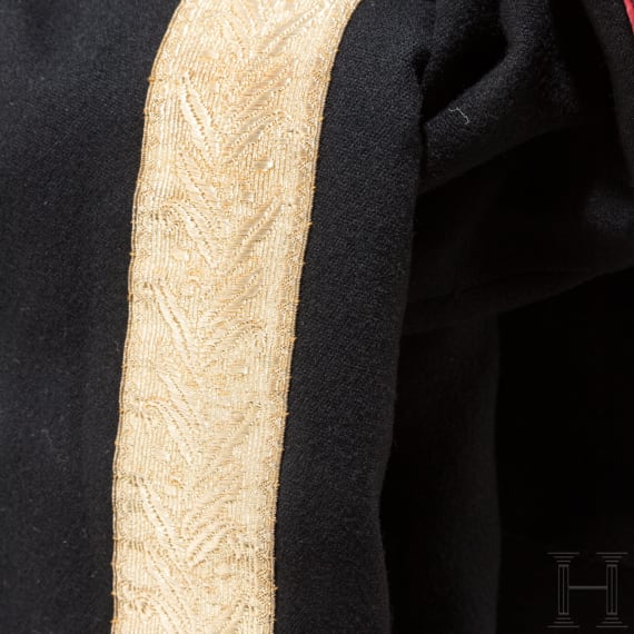 A uniform of a papal chamberlain, 1st half of the 20th century