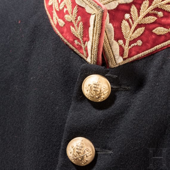 A uniform of a papal chamberlain, 1st half of the 20th century