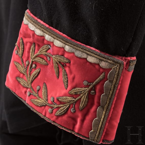 A uniform of a papal chamberlain, 1st half of the 20th century