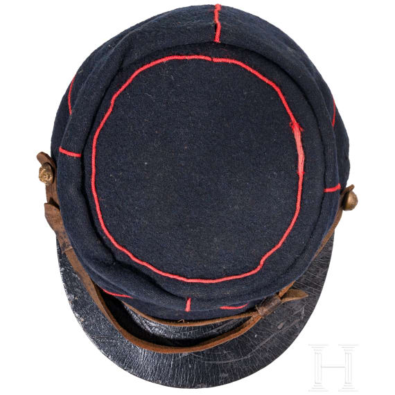 A South American cap for artillery men, second half of the 19th century