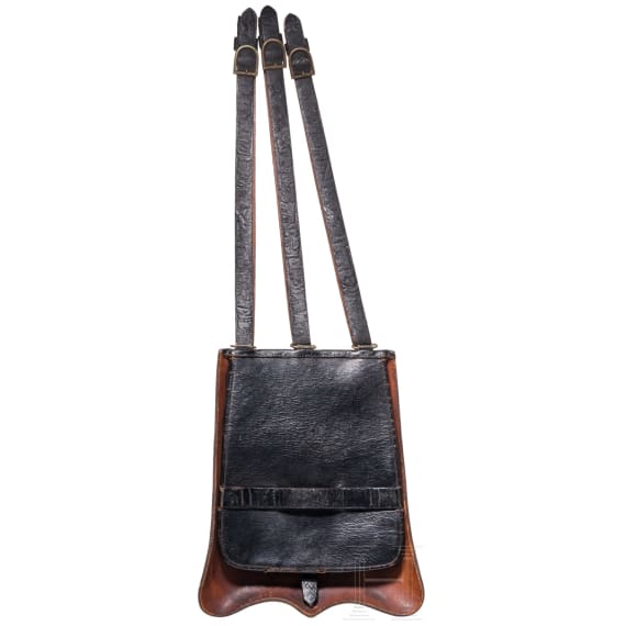 A European sabretache for hussar troopers, circa 1900