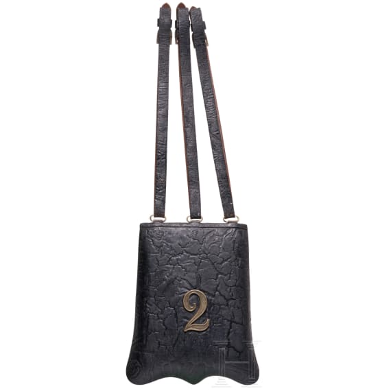 A European sabretache for hussar troopers, circa 1900