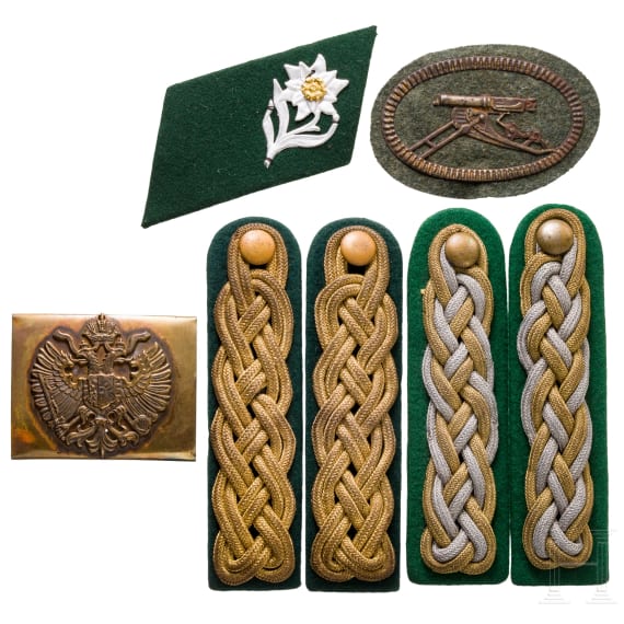 A small collection of insignias, 20th century